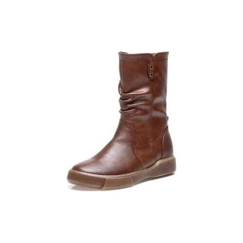 Womens Breathable shoes Ladies fashion winter warm casual shoes wedges Soft and comfortable woman boots shoes