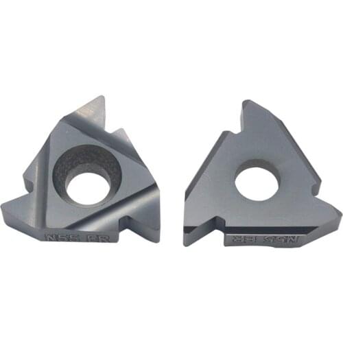 20PCS 22 ER N 55 LDA CNC lathe thread turning blade machining steel