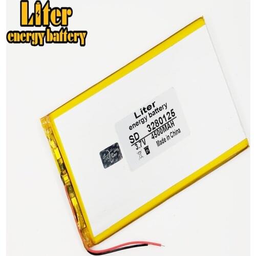 3280125 Tablet PC 8 cable with battery capacity 3.7V 4500 mA Universal Li-ion battery for tablet pc 7 inch 8 inch 9inch