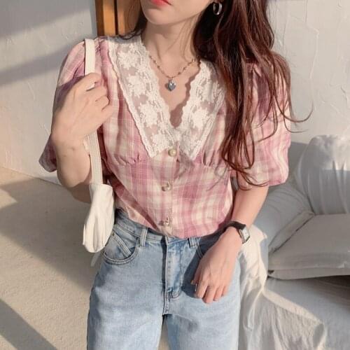 Блузки на пуговицах BADAWEN China At AliExpress