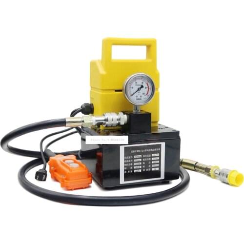 DBX300-D1/DBX300-D2 Portable Hydraulic Press Small Electric Hydraulic Pump Station Mini Type Oil Press 1400r/ Min 300W 220V