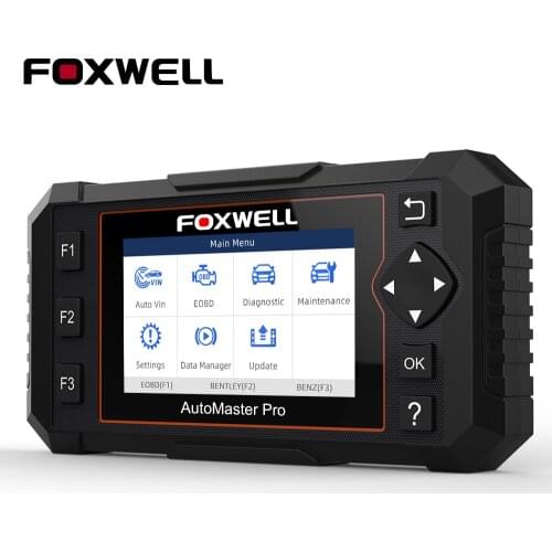 Foxwell NT614 Elite OBD2 Scanner Diagnostic EPB Oil Engine ABS SRS Transmission Systems Service Reset Automotive Car Tools
