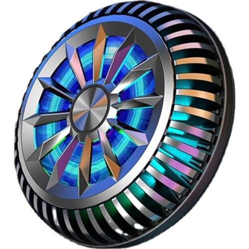 X8 Magnetic Aluminum Alloy Semiconductor Radiator Phone Gaming Accessories for Pubg Cooler Game Cooling Fan for IPhone X Android