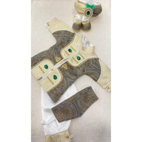 Male Baby Mevlüt Set Prince Team 6 Piece Kaftan Model