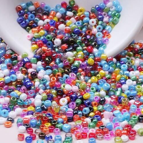Bracelet Necklace Bead Craft Kit Set Round Glass Seed Beads for DIY Art Jewelry Accessories Craft Making Kit
