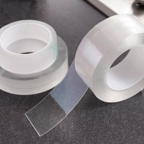 New nano-tape Traceless Double-Sided Transparent tape Adhesive Nano Stick Removable Washable Reusable tapes Home Decor Tools