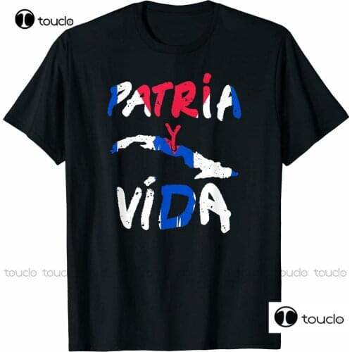 New Patria Y Vida Cuba Cuban Freedom Movement Se Acabo Men Women T-Shirt Mens Golf Shirts Cotton Tee S-5Xl Unisex