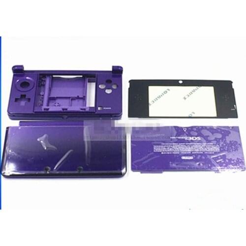 New Full Shell Housing Case For Nintendo 3DS For 3DS Color Case With Buttoms