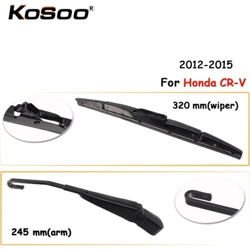 KOSOO Auto Rear Window Windshield Wiper Blades Arm Car Wiper Blade For Honda CR-V,320mm 2012-2015,Car Accessories Styling