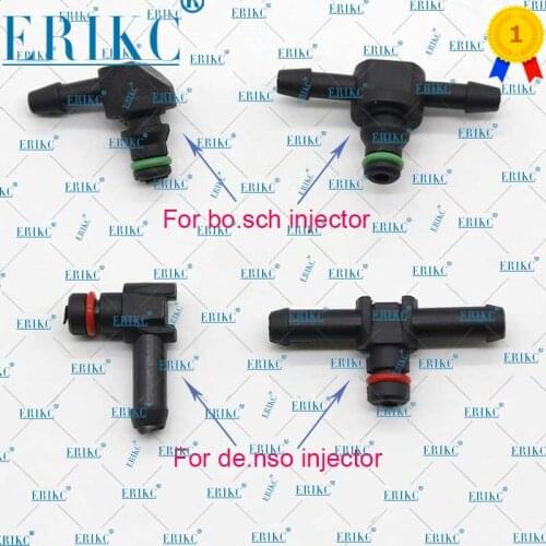 10PCS Return Oil Backflow Joint Pipe T and L Type for Bosch Denso Diesel Injector Plastic Connector Pipe Hose Joiner Tube Fuel