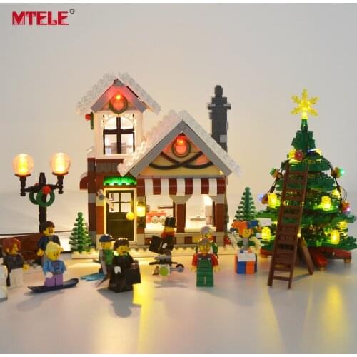 MTELE Led Light Set For Creator Winter Village Toy Shop Compatible With Model 10249