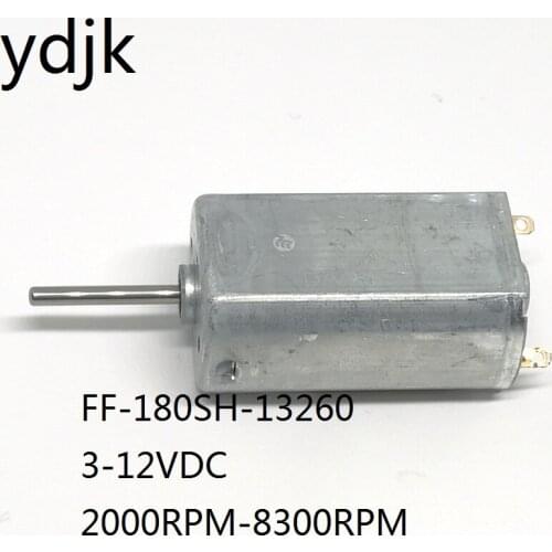 1pcs/lot Micro Motor FF-180SH 3-12VDC FF-180SH-13260 2000-8300RPM for Electric shaver, toothbrush FF-180
