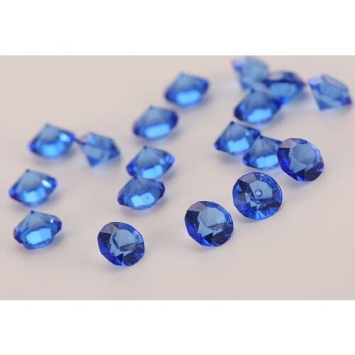 10000 Lot 4.5mm Royal Blue Acrylic Diamond Wedding DecorationTable Scatter Crystals Confetti Bride To Be Party Supplies