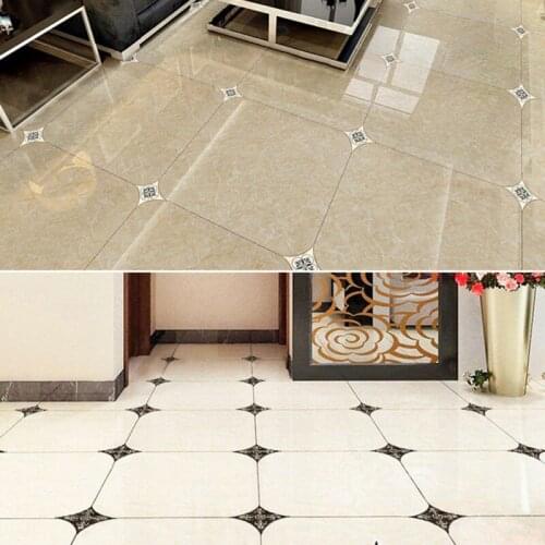 21pcs Self Adhesive PVC Ceramic Tile Stickers Waterproof Wall Sticker Art Diagonal Floor Stickers Kitchen Decorative Sticker #8
