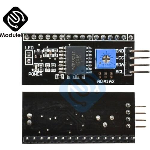 5PCS IIC/I2C Interface LCD1602 Adapter Plate Board 5V LCD Adapter Converter Module For Arduino LCD1602 2004 LCD