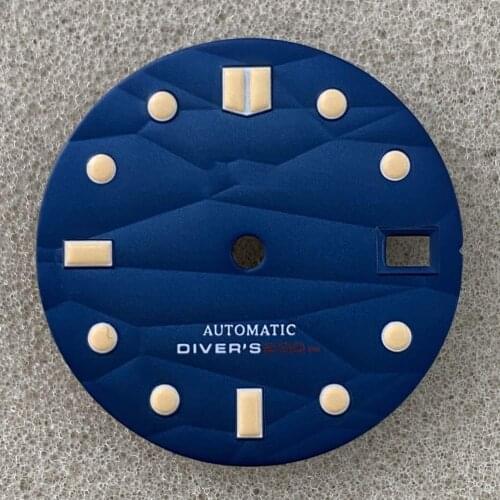Watch accessories 28.5mm modified dial skx007 watch dial suitable for nh35 movement nh35 dial