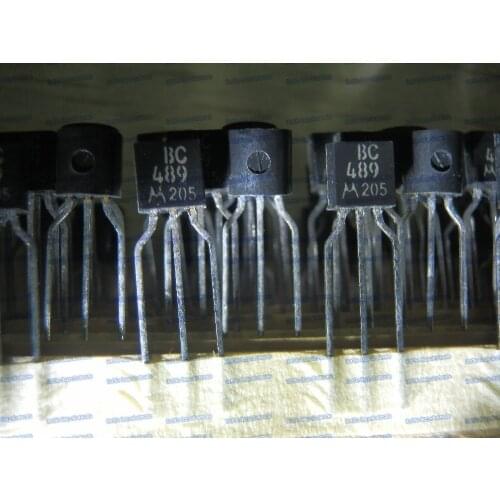 Free Shipping 100PCS/lot BC489 NPN 80V 0.5A TO-92 Silicon Transistors