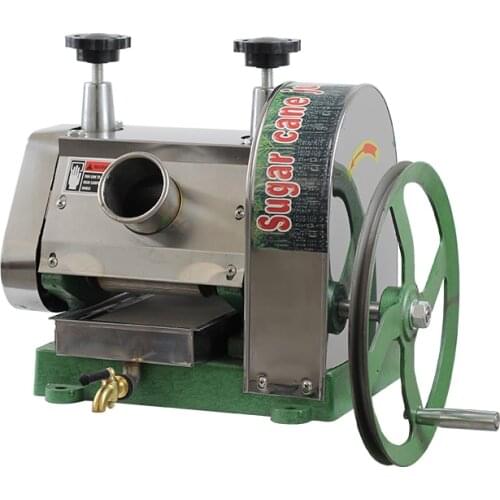 Home Manual Sugar Cane Machine Commercial Hand Crank Sugar Cane Juicing Machine Fruit Juice Restaurant Beverage Shop Equipment