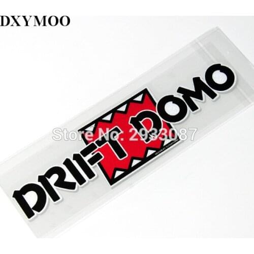 Japan JDM DRIFT DOMO Car Motorcycle Bike Helmet Sticker Decals Reflective 200x53mm