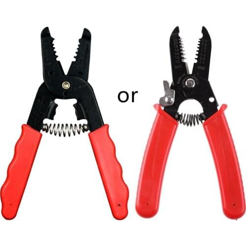 Multifunction Wire Strippers Cable Cutters Fiber Optic Cable Stripping Oblique Crimping Pliers Circlip Pliers Hand Tools