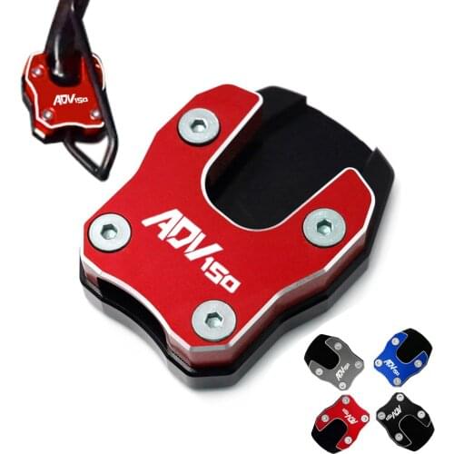 Motorcycle Accessories Kickstand Enlarger Support Pad Plate Foot Side Stand Enlarge Extension For HONDA ADV150 ADV 150 X-ADV150
