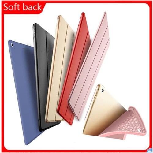 Soft cover for apple ipad air 1 case 2 2017 2018 9.7 Pro 10.5 11 2020 green blue gold silicone cover for iPad air 2 case cover