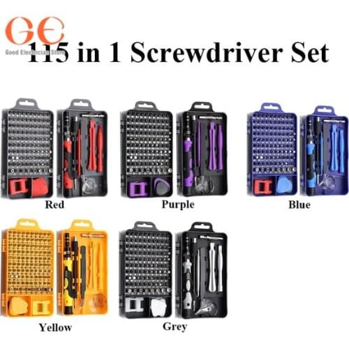 115/25 in 1 Screwdriver Set Mini Precision Screwdriver Multi Computer PC Mobile Phone Device Repair INSULATED Hand Home Tools