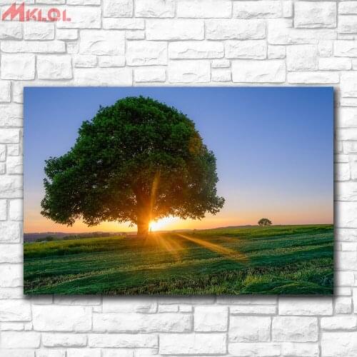 Wxkoil Wall Art Smell Of Fresh-mowed Grass Wall Picture For Living Room Home Decor Oil Painting On Canvas Wall Painting No Frame