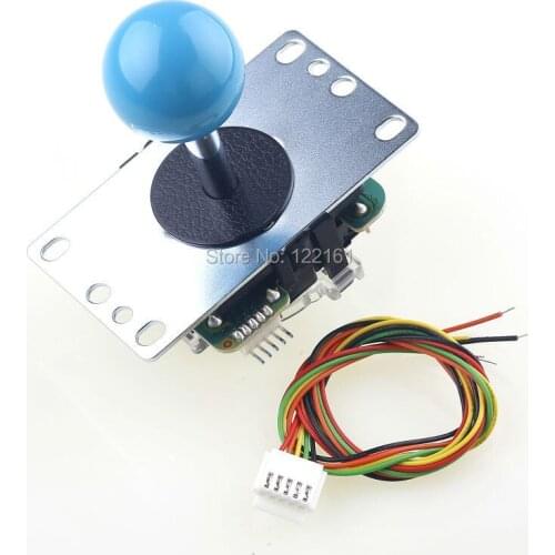 New 1 Pcs/Lot SANWA JLF-TP-8YT Joystick, SANWA JLF-TP-8YT Rocker For Arcade Game DIY, PC MAME DIY, JAMMA & Arcade Fighting Games