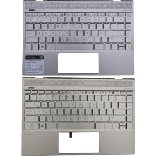 95% NEW For HP ENVY 13-AH 13-AH0006TU AH0008TU AH0013TX Laptop Palmrest Upper Case US Backlight Keyboard L24141-001 L24142-001