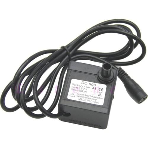 DC 9-12V 4-5W Aquarium Fish Tank Fountain Pond Pump Submersible Water Pump 1PC 425C