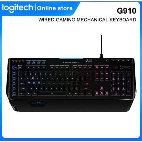 Logitech G910 Wired Gaming Mice Orion Spark RGB Mechanical Gaming Keyboard