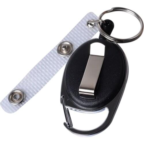 Outdoor Key Ring Return Retractable Portable Tactical Keychain Wire Rope Camping Telescopic Burglar Chain Key Holder Tool