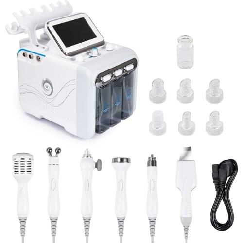6 In 1 Water Dermabrasion Machine Deep Cleansing Machine Water Jet Hydro Diamond Facial Clean Dead Skin Removal For Salon Use