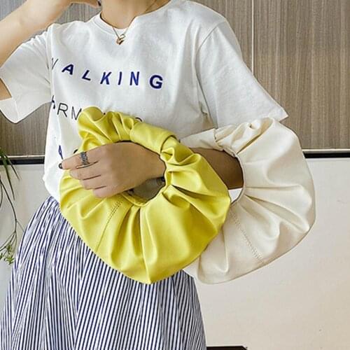 Women Fashion Cloud Pleated Puffy Crossbody Shoulder Pouch Tote Bag Handbag crossbody bags for women 2020 luxury bag