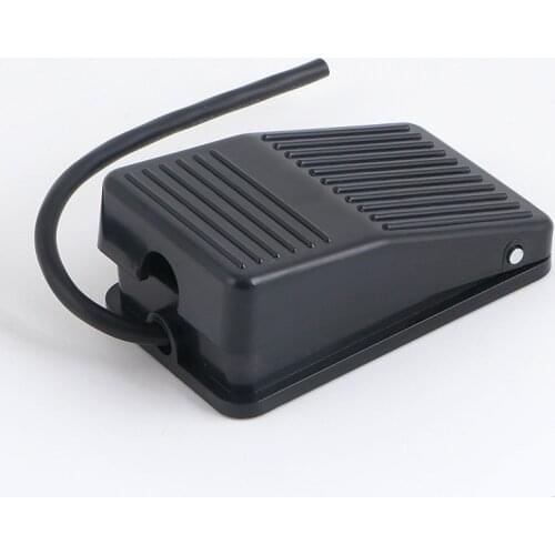 1PCS FS-1 10cm Foot switch Foot shoe switch Since the reset pedal switch controller molded case AC 220V 10A 1 NO 1 NC
