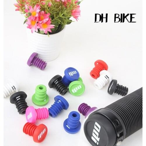 2pc ODI Bar End Plug MTB Bicycle Grip End Plugs Anti-slip Firm Handle Bar Caps Lightweight for BMX DH FR Balance Bike Handlebar