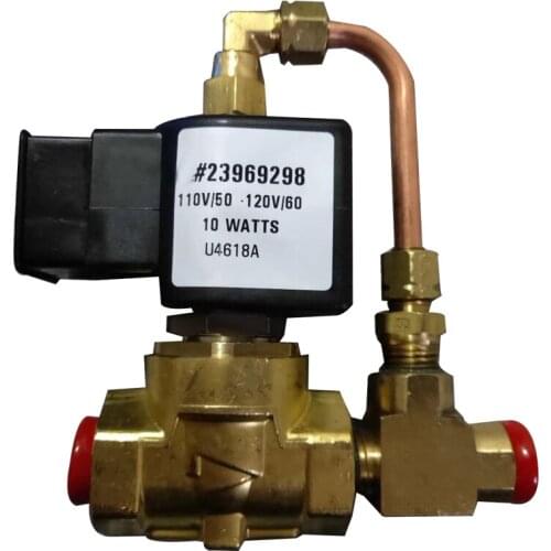 23969298 Sewage Drain Solenoid Valve for Ingersoll Rand Screw Air Compressor Parts IR 110V 13W