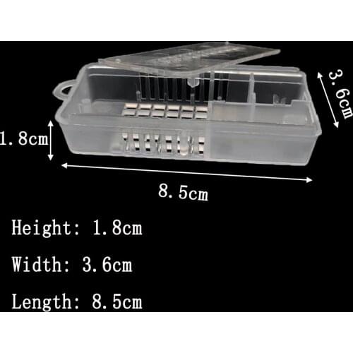 25PCS Large Space Queen Bee Post Transport Cages Bee Prisoner Cage New Bee King Plastic Beekeeping Tools Supplies Wholesale