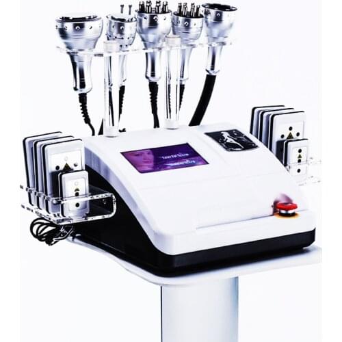 8 in 1 Professional rf Cavitation Cellulite Slimming Machine Ultrasonic Skin Tightening Machine Facial Massager