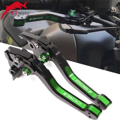 For Kawasaki Z900 Z 900 z900 2017-2021 2021 Newest Motorcycle CNC Aluminum Adjustable 3D Rhombus Brake Clutch Levers
