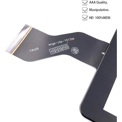 New 2.5D For 10.1'' inch Angs-ctp-101306 Tablet Capacitive touch screen panel digitizer Sensor replace For YESTEL X7 size237*164