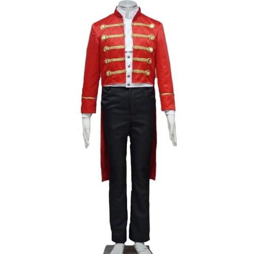 New Arrival The Greatest Showman P. T Cosplay Costume Circus Halloween Costume For Christmas party Custom Made