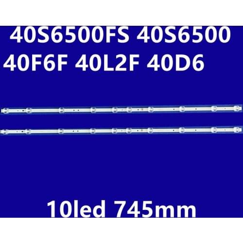 2 pcs/set LED backlight Strip for TCL 40S6500FS 40S6500 40F6F 40L2F 40D6 10X2 40HR330M10A0 V4 4C-LB4010-HR01J