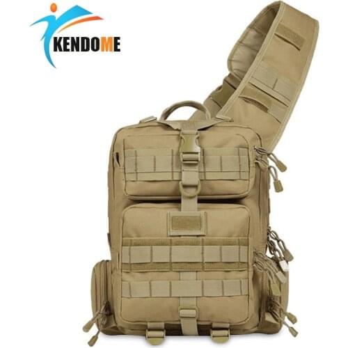 Mew Single Belt Outdoor Tactical Backpack 600D Waterproof Army Shoulder Military Bag For Hunting Camping Molle Sports Bag