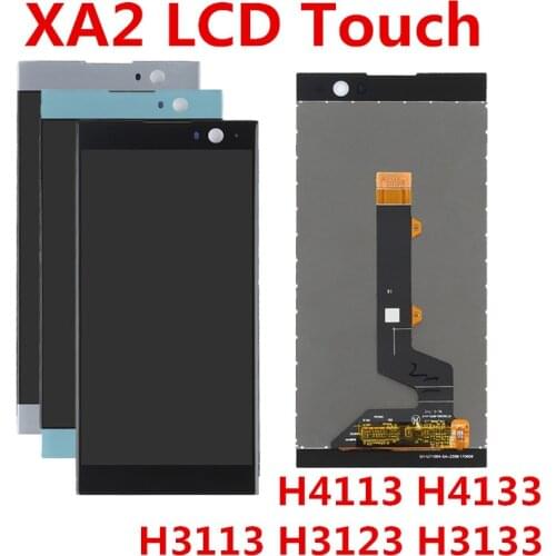 JIEYER For Sony Xperia XA2 H3113 H3123 H3133 H4113 H4133 LCD Display Panel Module + Touch Screen Digitizer Sensor Glass Assembly