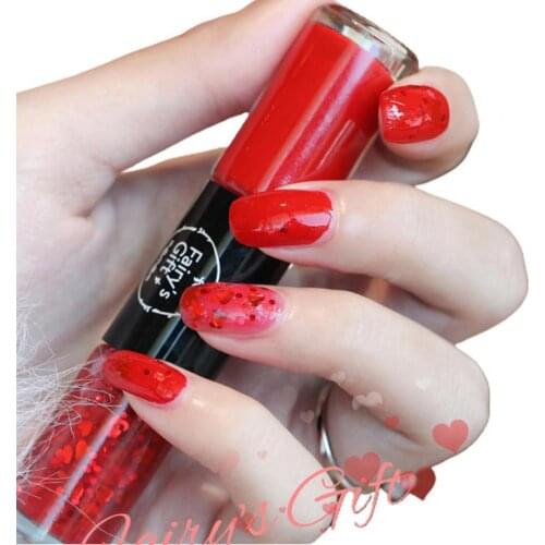 12g Nail Polish Nail Art 2 Colors Long Lasting Synthetic Quick Dry Nail Gel for Girl Nail Polish Decoration