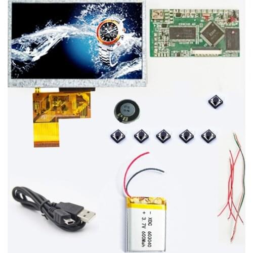5 Inch Screen LCD Video Module Mask DIY Electronic Component Kits Chinese Supplier Customized LEXINGDZ