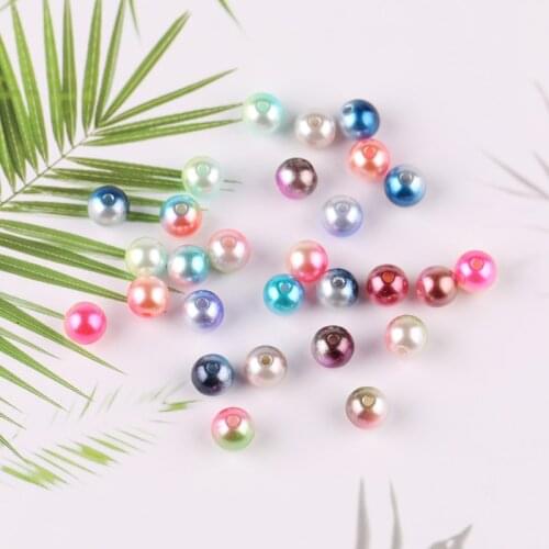 50pcs diy Simulation Pearl Symphony Multicolor Dream DIY Handmade Material Epoxy Filler