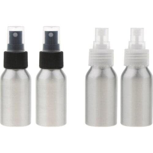 Blesiya 40ml Aluminum Spray Bottle Water Sprayer Refillable Bottles Makeup